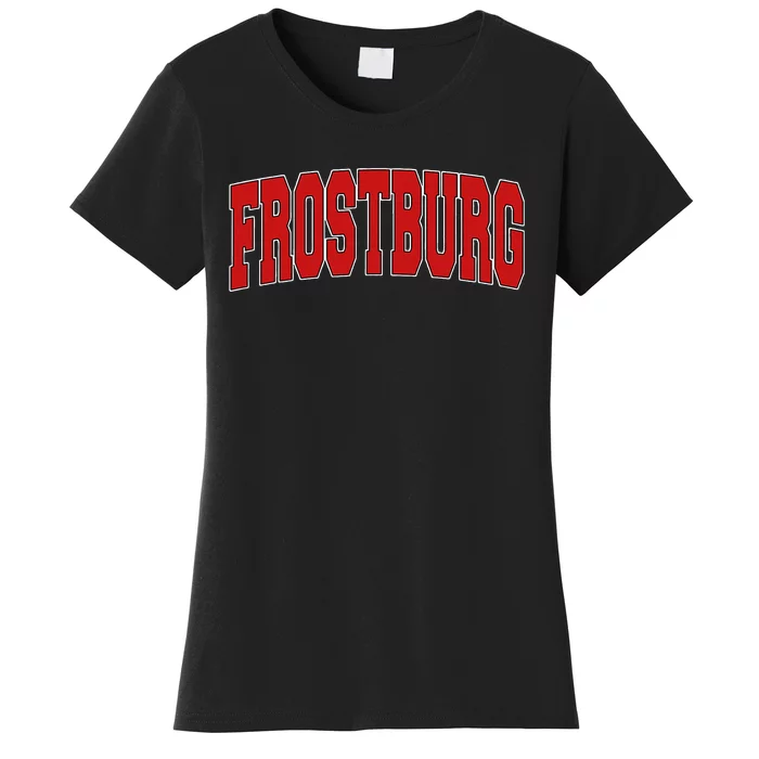 Frostburg Md Maryland Varsity Style Usa Women's T-Shirt