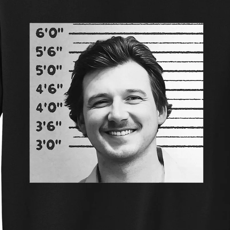 Funny Morgn Mugshot Tall Sweatshirt