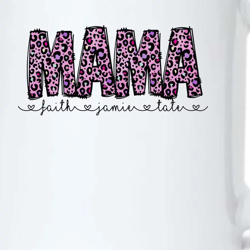 Floral Mama MotherS Day Gift Black Color Changing Mug