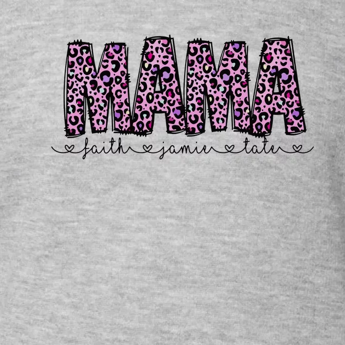 Floral Mama MotherS Day Gift Toddler Sweatshirt