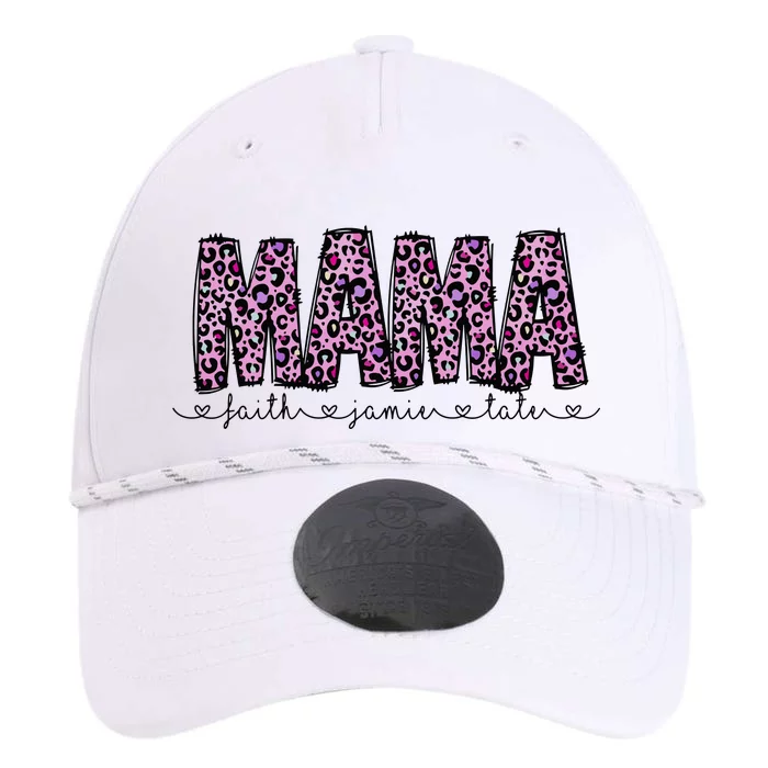 Floral Mama MotherS Day Gift Performance The Dyno Cap