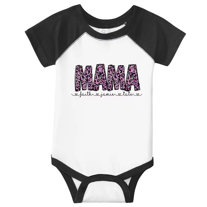 Floral Mama MotherS Day Gift Infant Baby Jersey Bodysuit