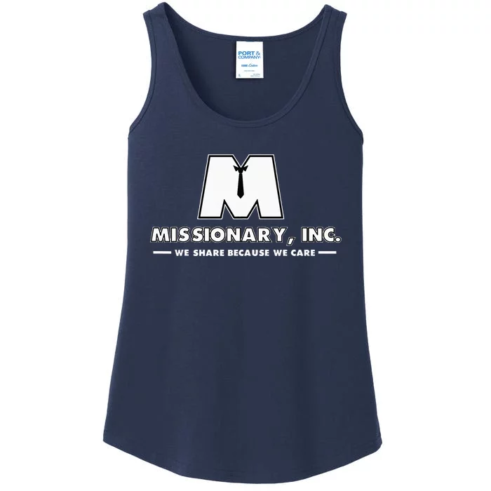 Funny Mormon Missionary Inc Ladies Essential Tank