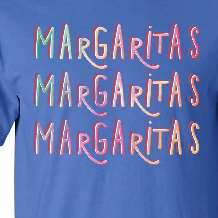 Funny Midnight Margaritas Tequila For Cinco De Mayo Ing Gift Tall T-Shirt