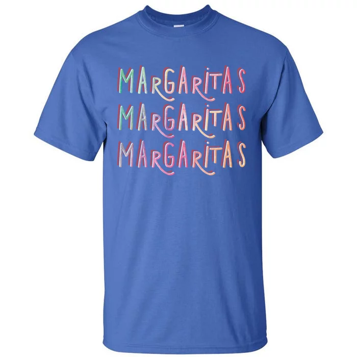 Funny Midnight Margaritas Tequila For Cinco De Mayo Ing Gift Tall T-Shirt