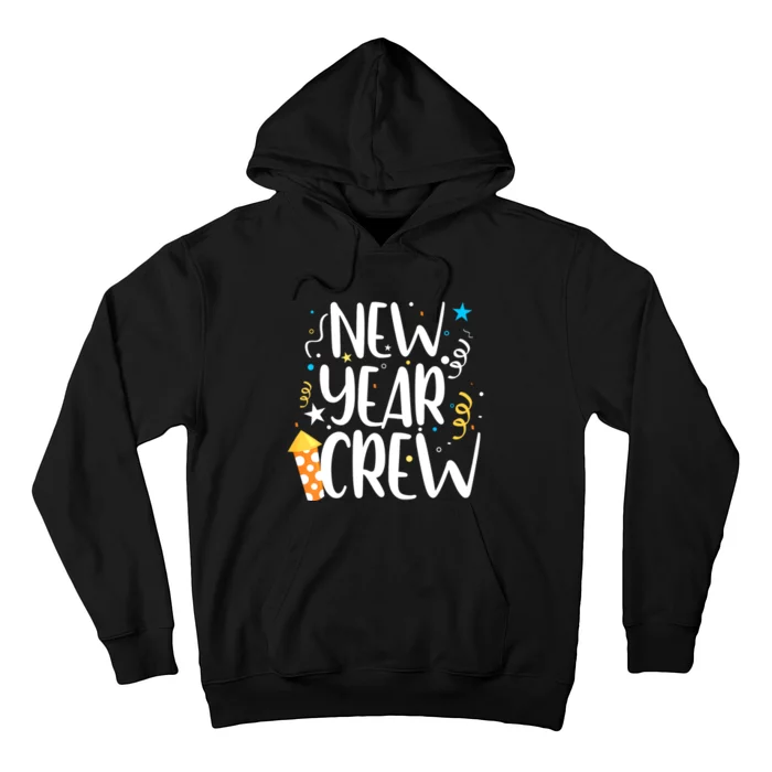 Family Matching New Years Crew New Year Celebration Party Hoodie