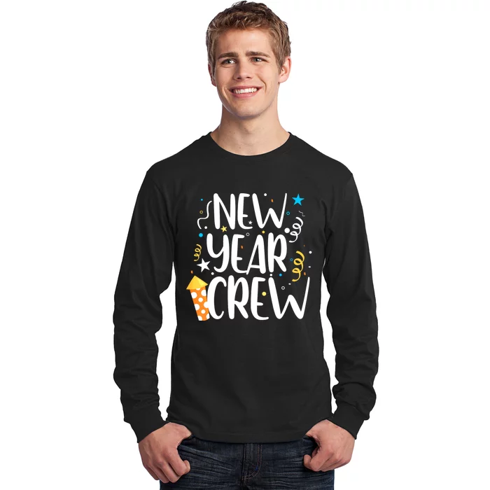 Family Matching New Years Crew New Year Celebration Party Long Sleeve Shirt