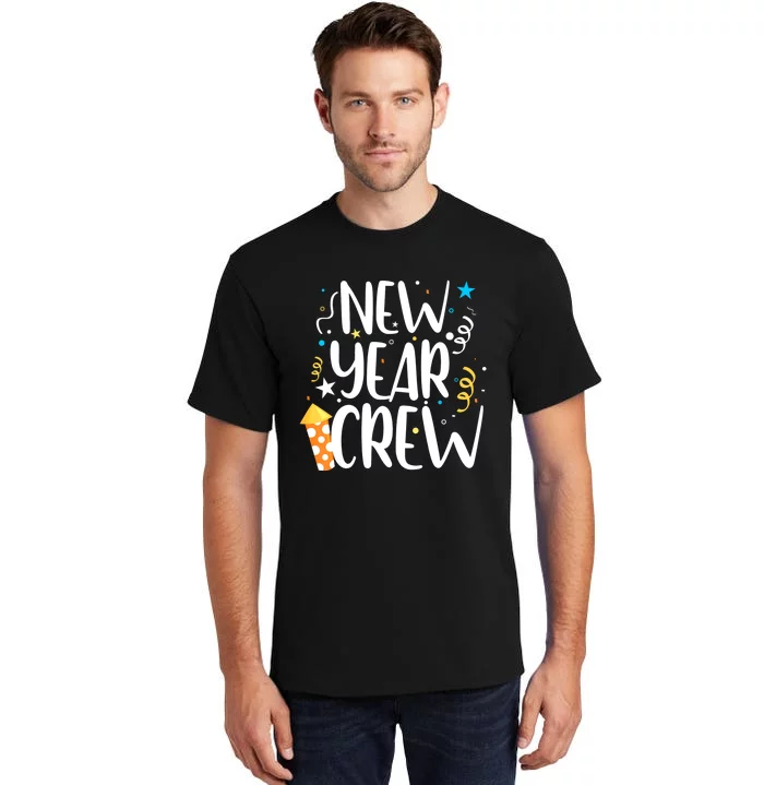 Family Matching New Years Crew New Year Celebration Party Tall T-Shirt