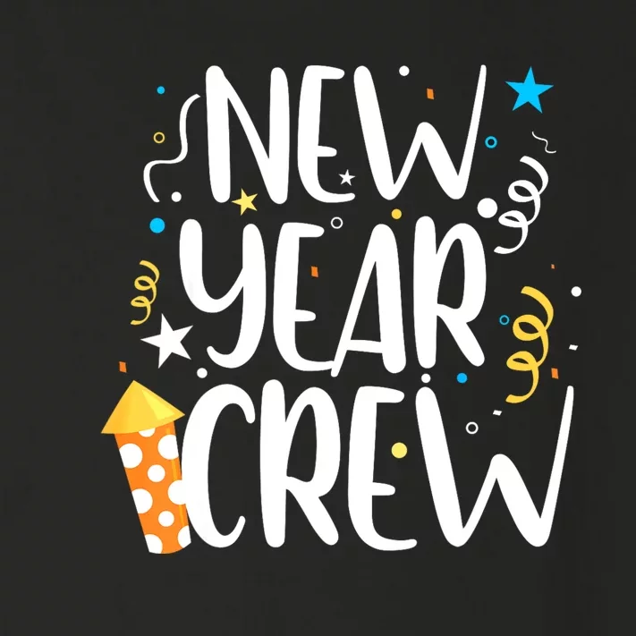 Family Matching New Years Crew New Year Celebration Party Toddler Long Sleeve Shirt