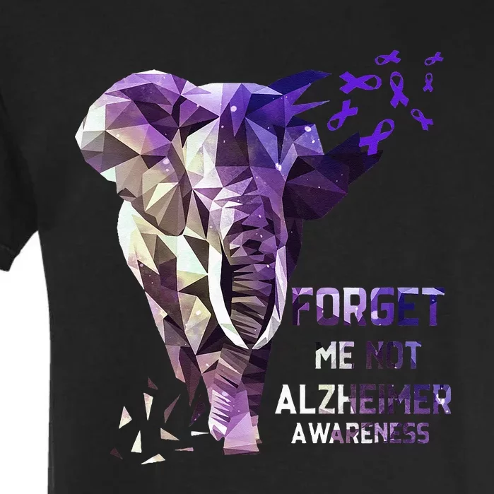 Forget Me Not Alzheimer Awareness Garment-Dyed Heavyweight T-Shirt