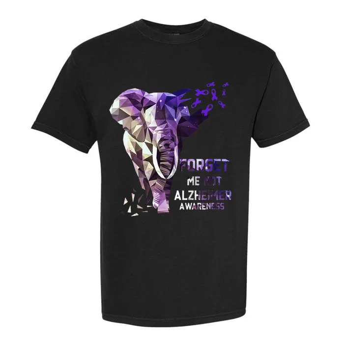 Forget Me Not Alzheimer Awareness Garment-Dyed Heavyweight T-Shirt