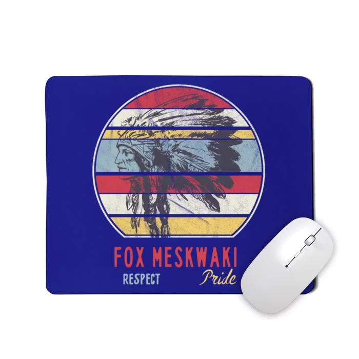 Fox Meskwaki Native American Indian Tribe Respect Pride Sun Gift Mousepad