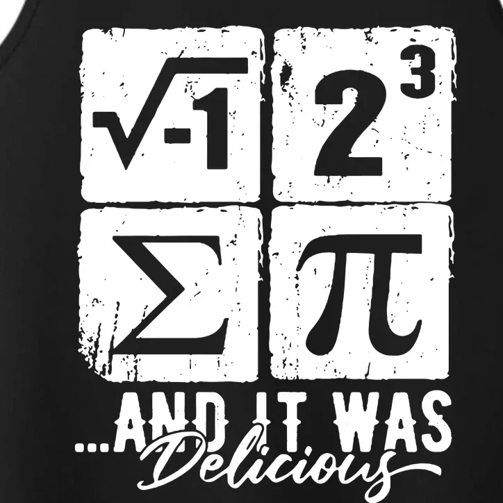 Funny Maths Nerdy Joke Performance Tank