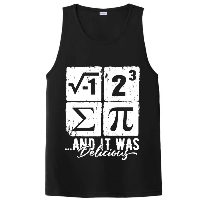 Funny Maths Nerdy Joke Performance Tank