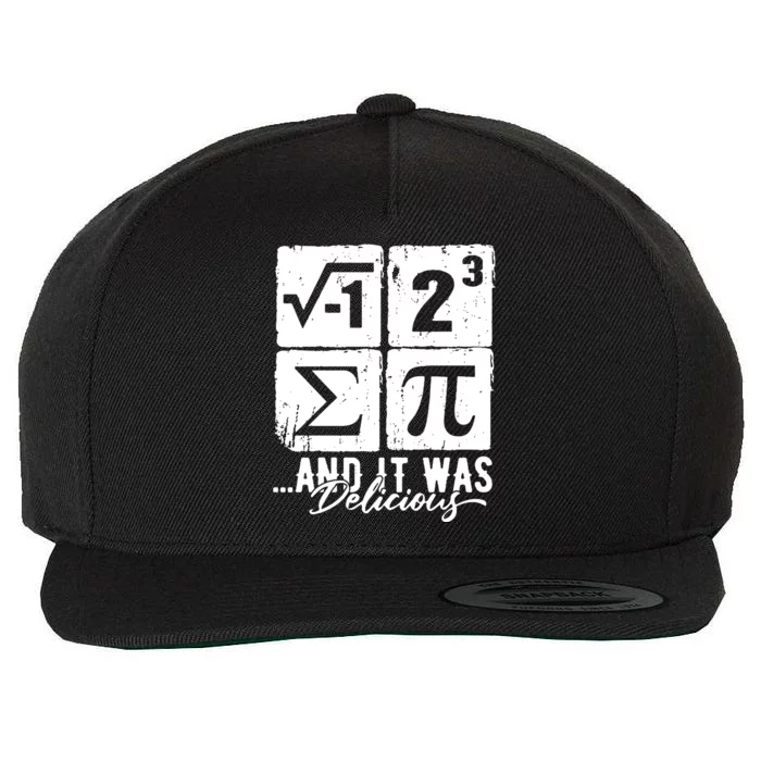 Funny Maths Nerdy Joke Wool Snapback Cap