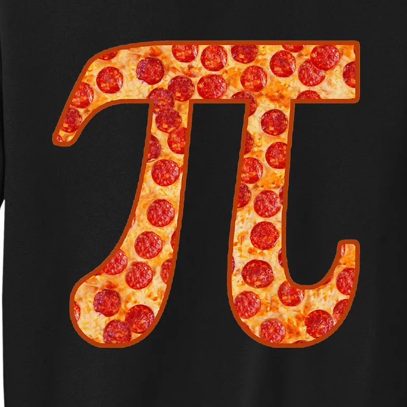 Funny Mathematics National Pi Day Pepperoni Pizza Tall Sweatshirt