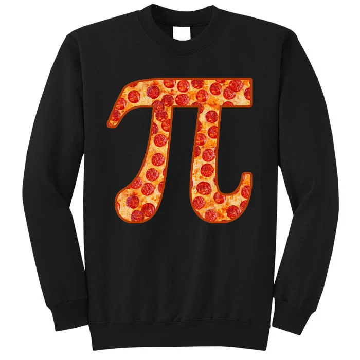 Funny Mathematics National Pi Day Pepperoni Pizza Tall Sweatshirt