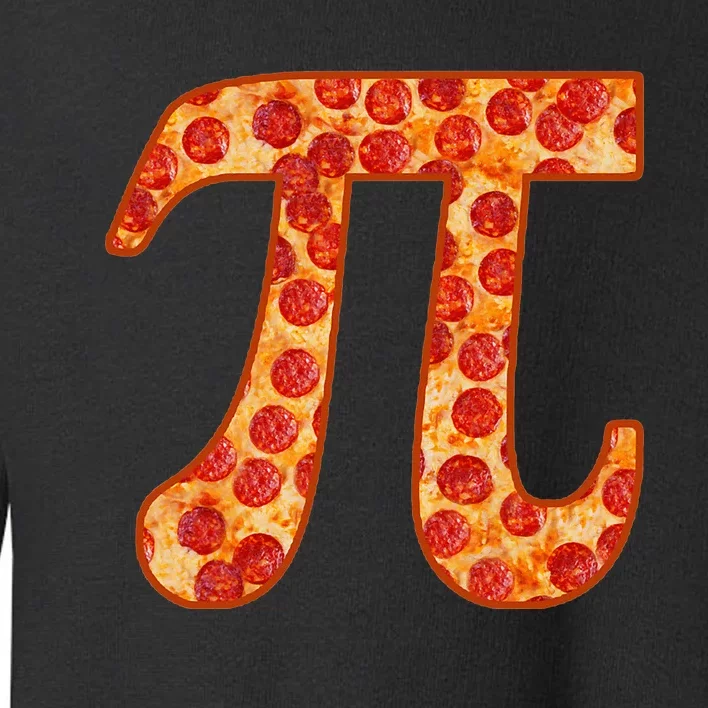 Funny Mathematics National Pi Day Pepperoni Pizza Toddler Sweatshirt