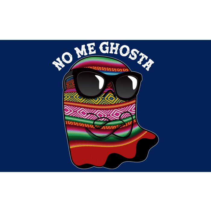 Funny Mexican No Me Ghosta Halloween Ghost Bumper Sticker