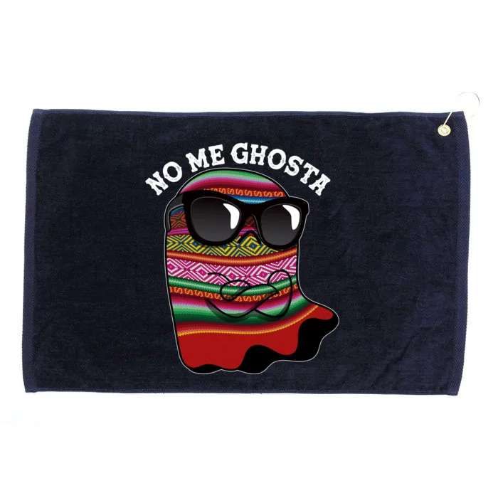 Funny Mexican No Me Ghosta Halloween Ghost Grommeted Golf Towel