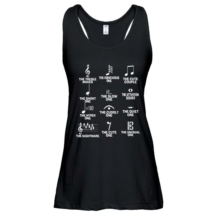 Funny Musical Notes Symbol Definition Humor Cute Christmas Gift Music Teacher Ladies Essential Flowy Tank