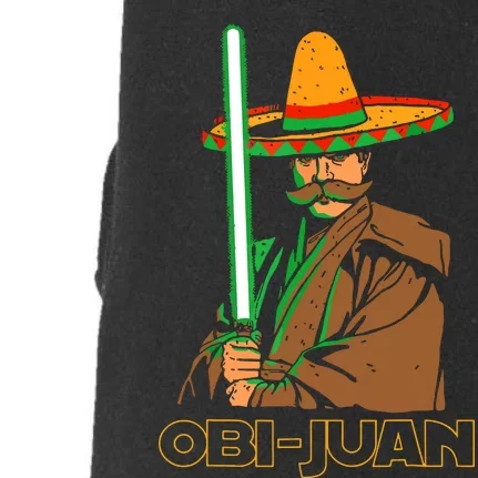 Funny Mexican Obi Juan Movie Parody Nerd Cinco De Mayo Gift Doggie 3-End Fleece Hoodie