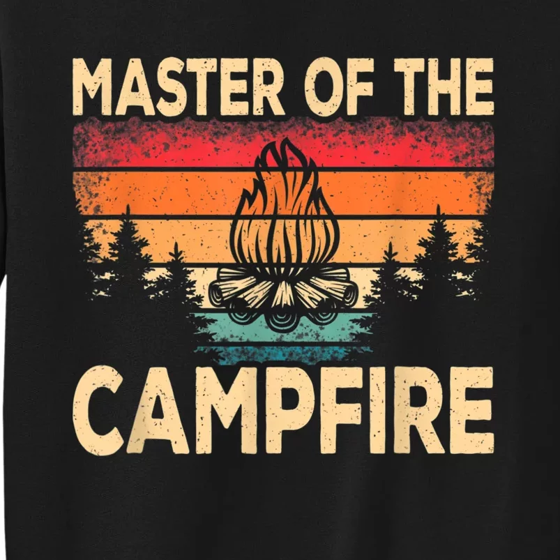 Funny Master Of The Campfire Camper Outdoorlife Camping Sweatshirt