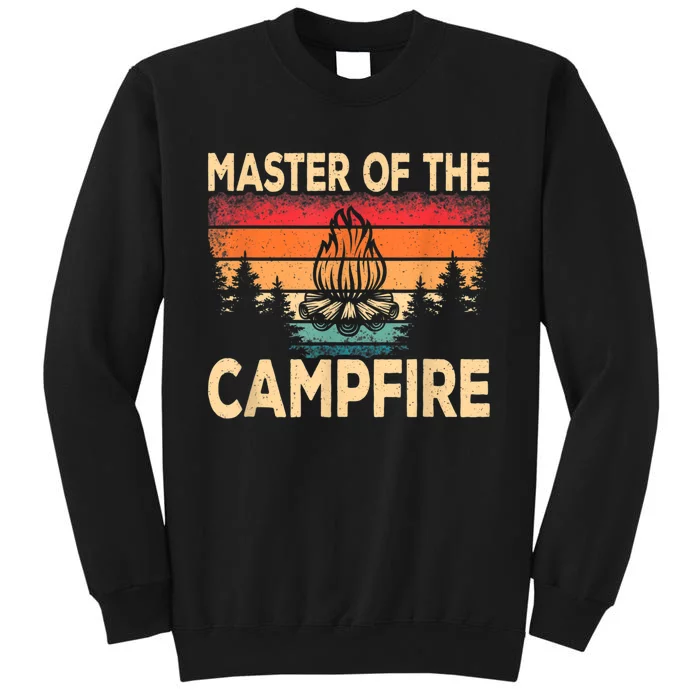 Funny Master Of The Campfire Camper Outdoorlife Camping Sweatshirt