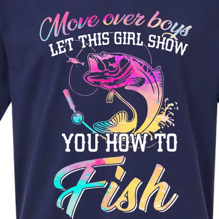 Fishing Move Over  Let This  Show You How To Fish Sueded Cloud Jersey T-Shirt