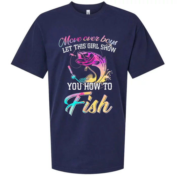 Fishing Move Over  Let This  Show You How To Fish Sueded Cloud Jersey T-Shirt