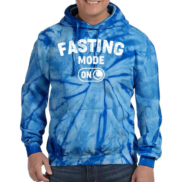 Fasting Mode On Cool Ramadan Karim Design Gift Tie Dye Hoodie