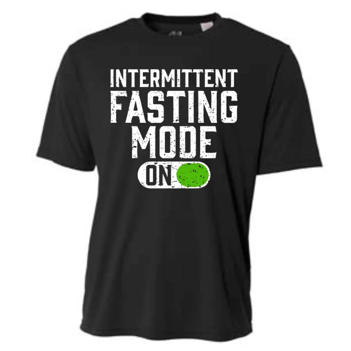 Fasting Mode On Long Term And Intermittent Fasting Gift Cooling Performance Crew T-Shirt