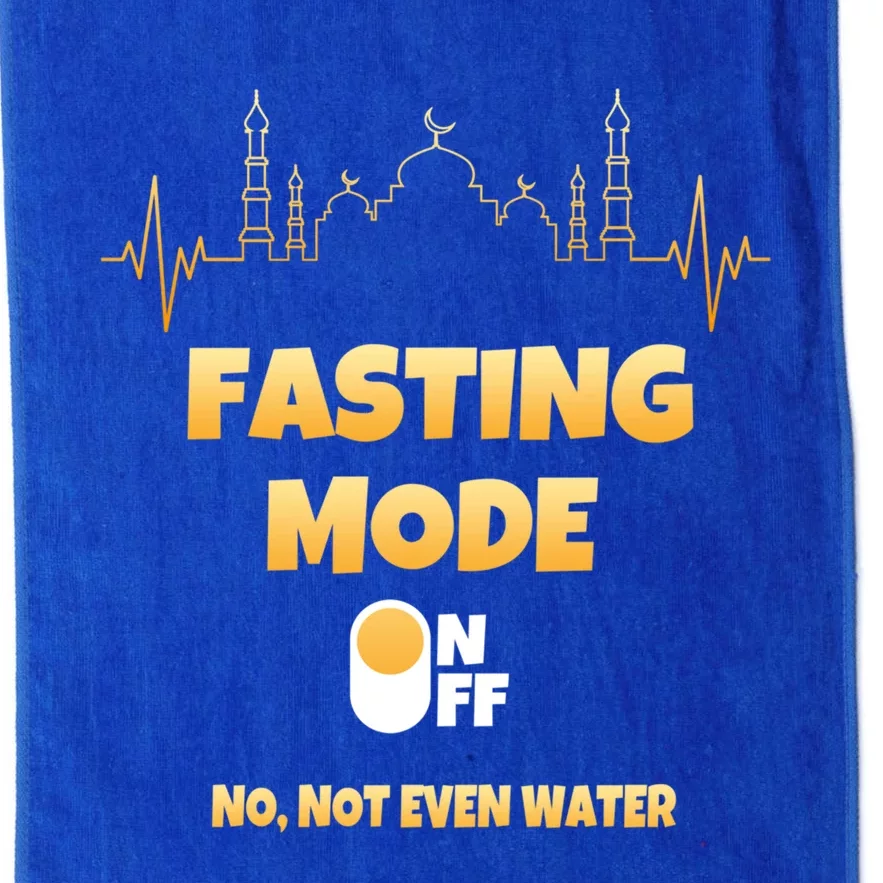 Fasting Mode On Not Even Water Ramadan Gift Platinum Collection Golf Towel