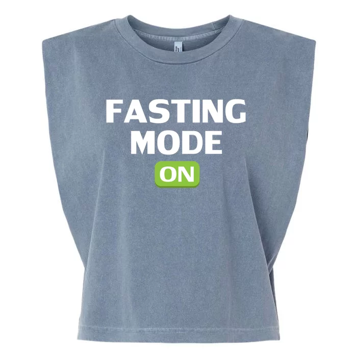 Fasting Mode On Ramadan Muslim Gift Garment-Dyed Women's Muscle Tee