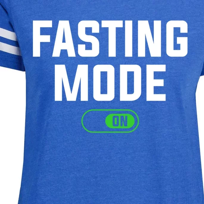 Fasting Mode On Weight Loss Workout Diet Gift Enza Ladies Jersey Football T-Shirt