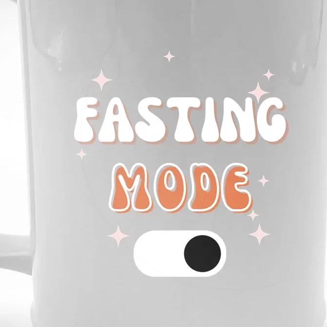 Fasting Mode On Ramadan MuBarak Gift Front & Back Beer Stein