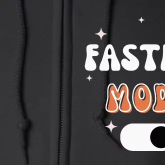 Fasting Mode On Essential Full Zip Hoodie