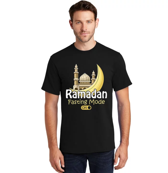 Fasting Mode On Ramadan Kareem Cool Islamic Gift Idea Tall T-Shirt