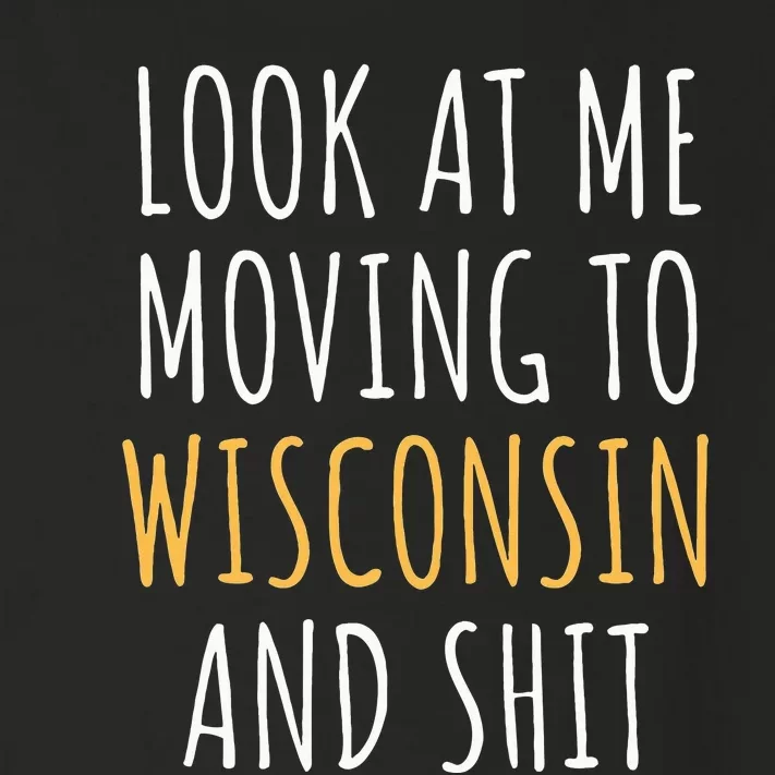 Funny Moving Out Of State Moving Away To Wisconsin Wi Toddler Long Sleeve Shirt