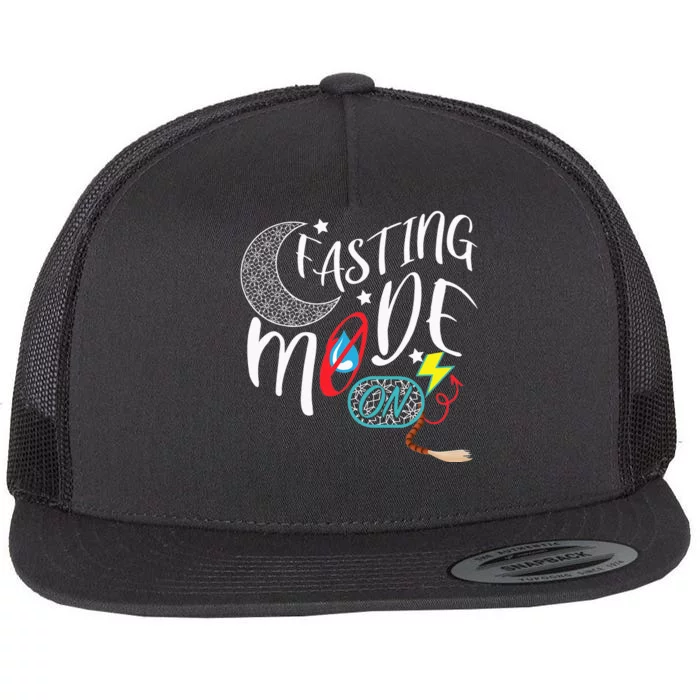 Fasting Mode On Ramadan Weight Loss and Fasting Flat Bill Trucker Hat