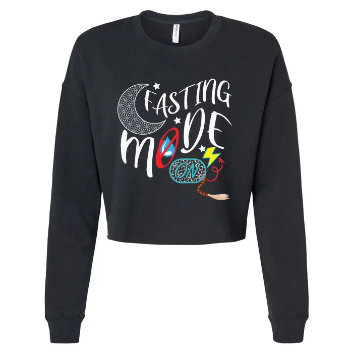 Fasting Mode On Ramadan Weight Loss and Fasting Cropped Pullover Crew