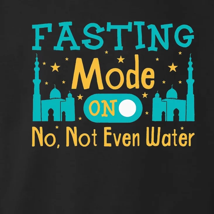 Fasting mode onRamadan kareemRramadan mubarak Fasting mode Toddler Hoodie