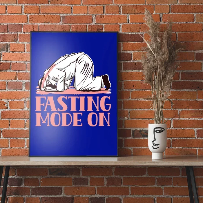 Fasting Mode On Mubarak Eid Ramadan Kareem Muslim Gift Poster