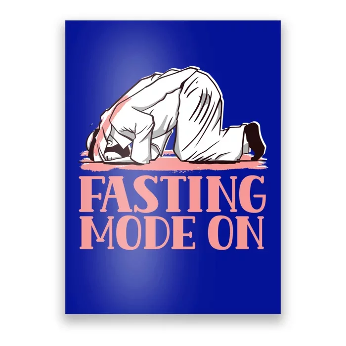 Fasting Mode On Mubarak Eid Ramadan Kareem Muslim Gift Poster