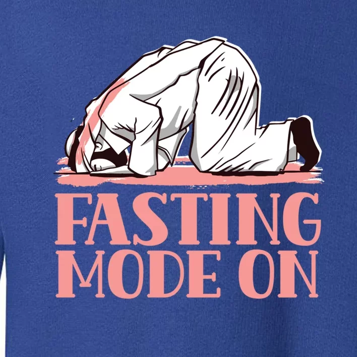 Fasting Mode On Mubarak Eid Ramadan Kareem Muslim Gift Toddler Sweatshirt