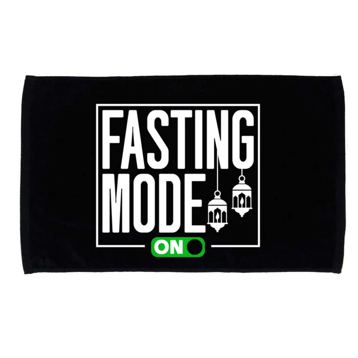 Fasting Mode On Muslim Ramadan Kareem Eid Mubarak Gift Microfiber Hand Towel