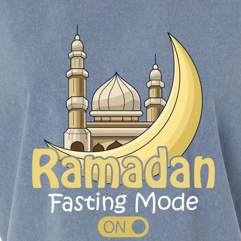 Fasting Mode On Ramadan Kareem Cool Islamic Gift Idea Gift Garment-Dyed Women's Muscle Tee