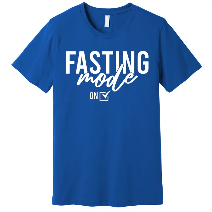 Fasting Mode On Ramadan Muslim Islamic Gift Premium T-Shirt