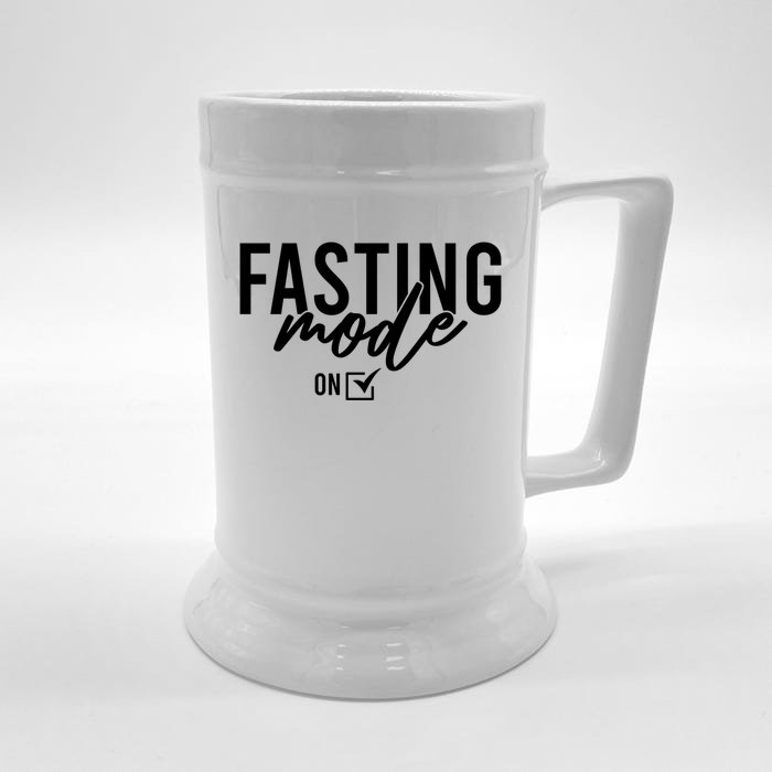 Fasting Mode On Ramadan Muslim Islamic Gift Front & Back Beer Stein