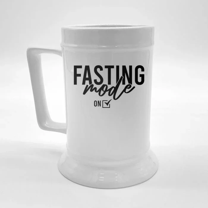 Fasting Mode On Ramadan Muslim Islamic Gift Front & Back Beer Stein